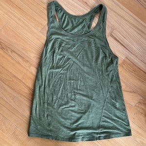 Khaki Lululemon tank top size 4